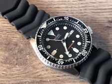 Seiko Men's Black Watch - SKX007 Used Automatic Diver Watch Working 7S26