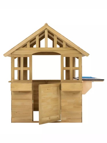 Cubby wooden playhouse with - tp,