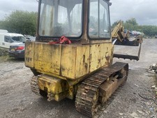 International Harvester 125b drott complet cab and door with all glass