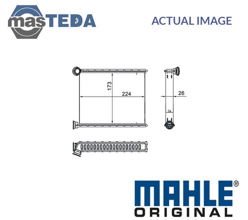 270 000s heater radiator - ah,