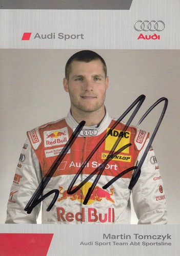 Autograph card signed 10x15 - , cm