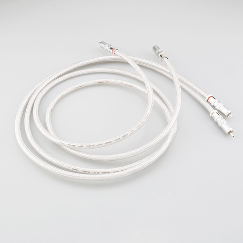 Pair 998 pure silver rca - pair,