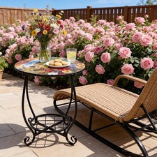 Mosaic Outdoor Side Table