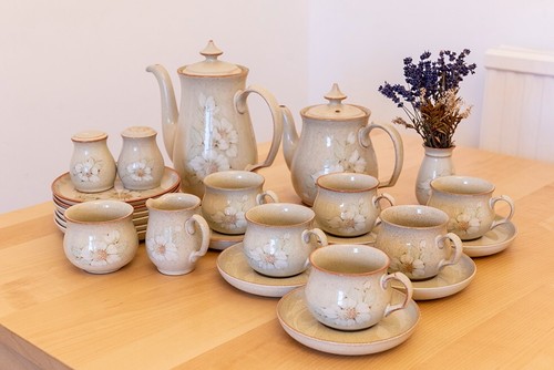 Denby daybreak tea - daybreak, set