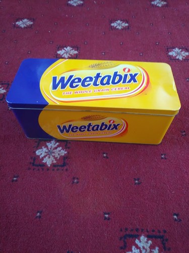 Weetabix vintage metal - metal, tin