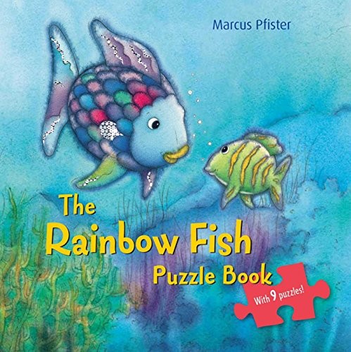 Rainbow fish puzzle book - rainbow,