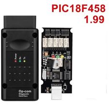 Op com OP-Com Firmware V1.99 Software with PIC18F458 Chip FTDI OBD2 II For Opel