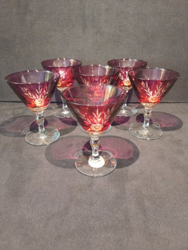 Vintage cranberry cut to - vintage,