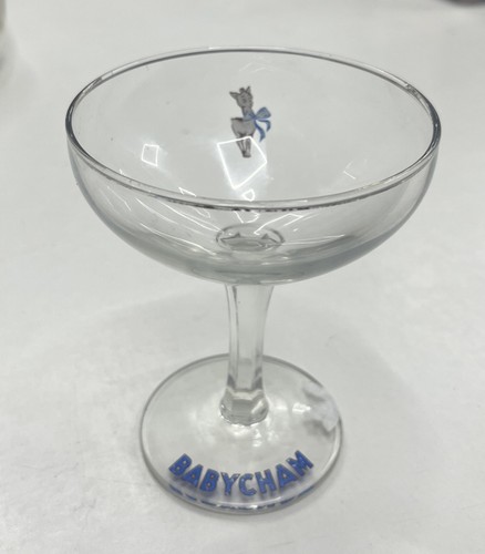 Vintage babycham glass - vintage, 50's