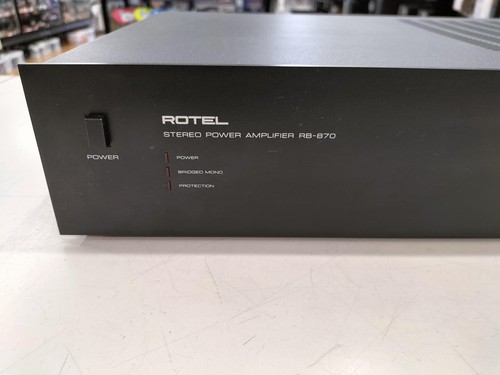 Rotel 870 stereo power - rb-870,