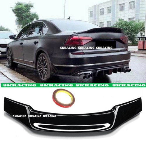 Gloss black rear trunk - gloss, spoiler