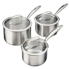 Set of 3 Triply Saucepans