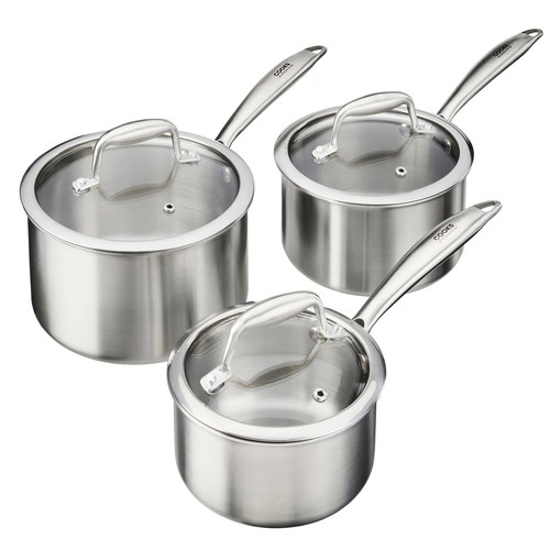 Set triply saucepans - set, 3