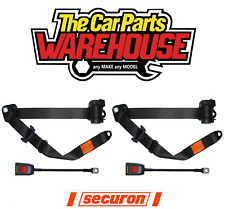 TWO FRONT Securon Seat Belt