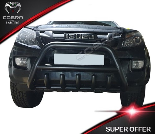 Isuzu max bull bar - isuzu, black