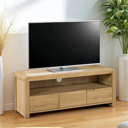 Curve oak unit - tv, brand