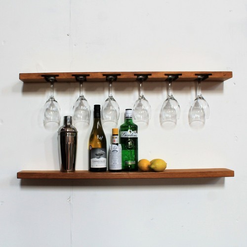 Wine glasses storage - glasses, wall