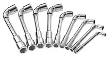 Facom 75.J9PB 9 Piece Metric Angled Socket Wrench Set - Access Over Long Studs