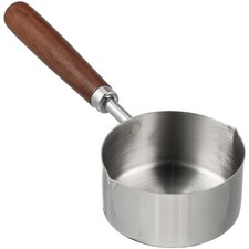  Stainless Steel Pot with Handle 2quart Saucepan Lid Mini Pouring