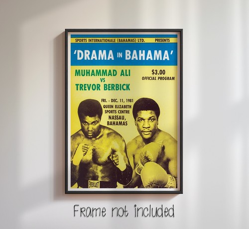 Muhammad ali berbick poster - ali,