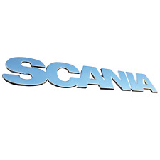 Logo Grill Badge Chrome Stainless Steel for Scania 2009-2016