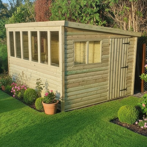 7ft 5ft potting - x, shed