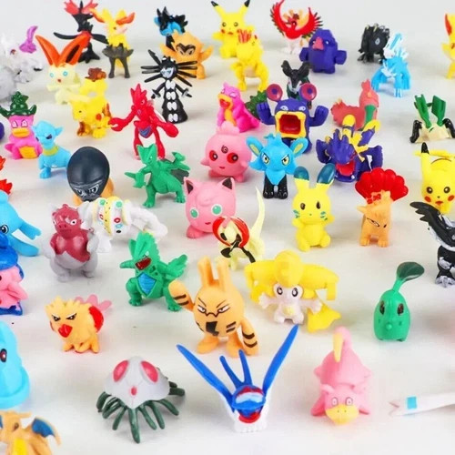 144pc pokémon action - pokémon, figures
