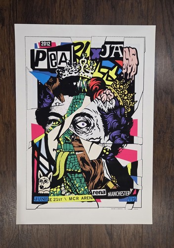 Pearl jam poster manchester - jam,