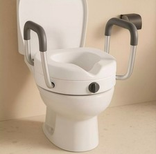 Raised Toilet Seat with
