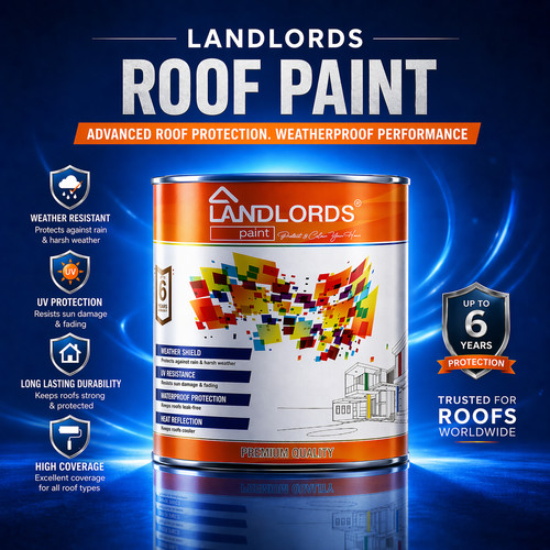 Roof paint landlords - roof, paints