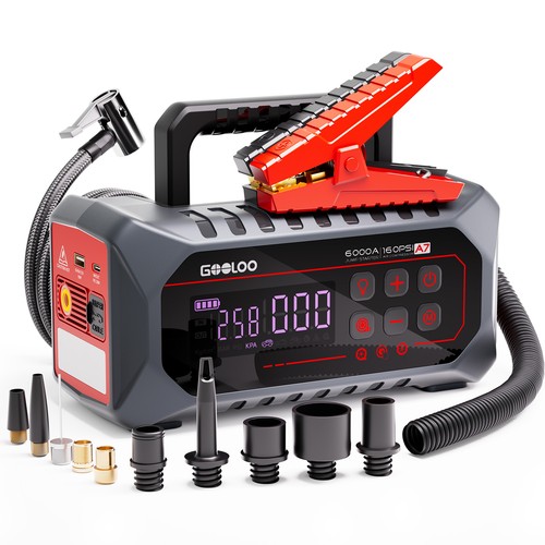 Gooloo jump starter 6000a - a7,