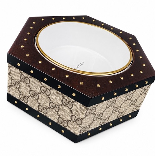 Gucci supreme pet bowl - gg,