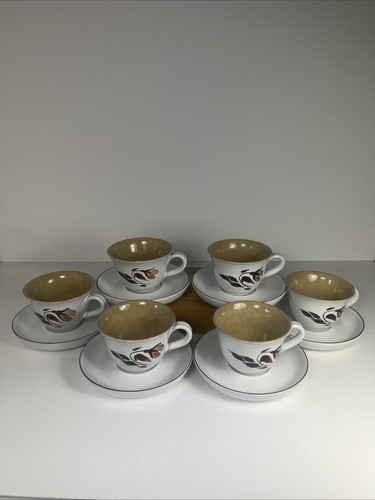 Denby windflower 6 - windflower, tea/