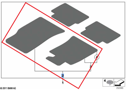 Mini front floor - mini,