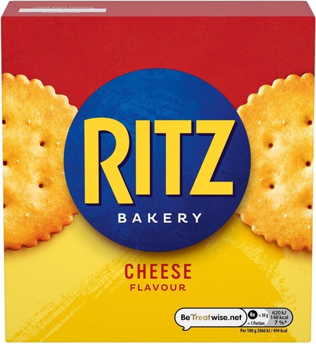 Cheese flavoured cracker - cracker, box