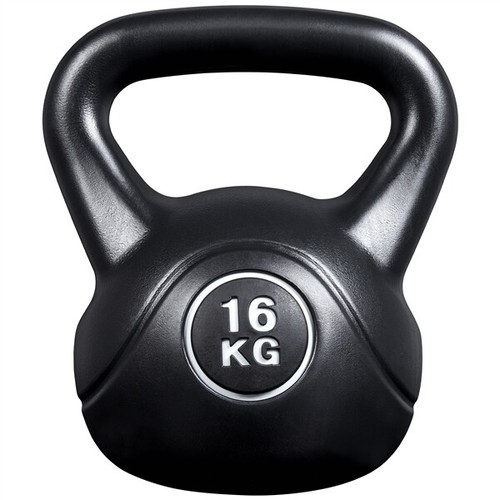 16kg kettlebell hdpe coated - 16kg,