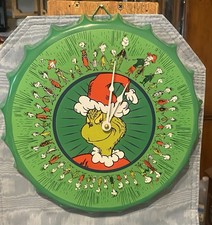 New  Grinch  Wall Clock