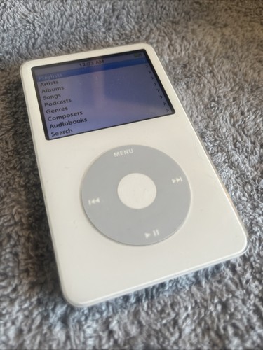 Ipod generation white 30gb - 5.5,