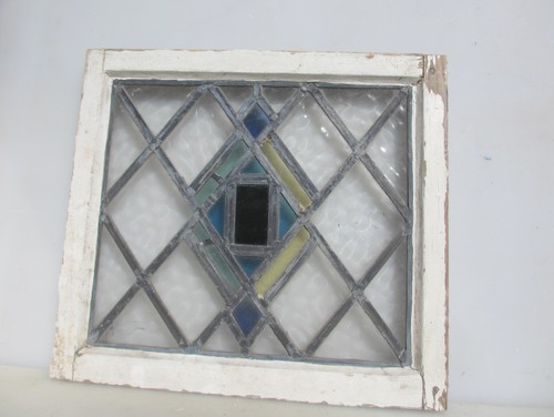 Antique stained glass window - antique,