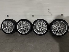 17" Genuine MINI silver cross Spoke R112 Alloy Wheels R50 R56 -refurbished set  
