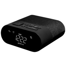 GROOV-E ROMA ALARM CLOCK RADIO WITH DAB/FM RADIO LED DISPLAY - BLACK - GVCR03BK