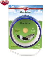 KAYTEE SUPERPET SILENT SPINNER 4.5" DWARF HAMSTER MOUSE EXERCISE CAGE WHEEL 