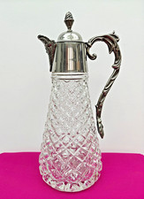 Vintage Pressed Glass Heavy