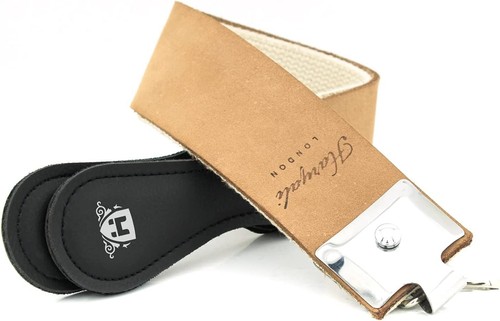 Real leather strop belt - strop,