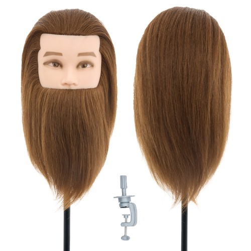 100 real hair men beard - 100%,
