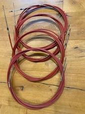 4 x Morse 6.00M Teleflex Red