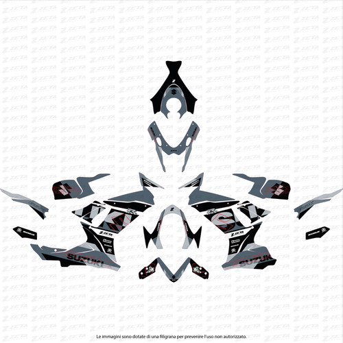 Graphics kit suzuki - suzuki, 600