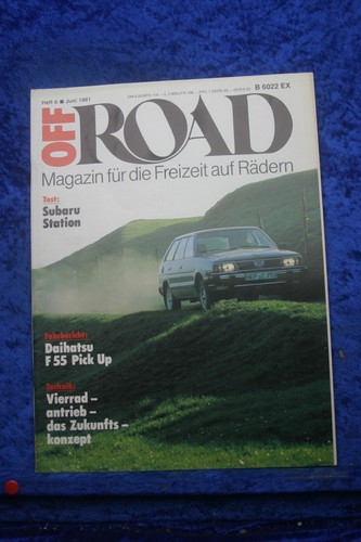 Off road subaru station - off, 6/81