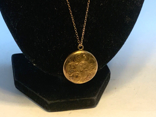 Antique 12k gold filled - 1/20,