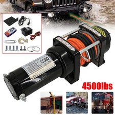 Electric Winch 4500lb 12V